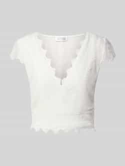 GUIDO MARIA KRETSCHMER WOMAN Top met etskanteffect model 'Esme'