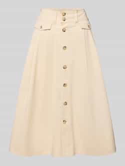 Lauren Ralph Lauren Midirok met knoopsluiting model 'GILCHRIST'
