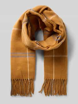 MCNEAL Sjaal met rasterruit en franjes