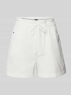 Tommy Jeans Regular fit korte paperbagbroek van een mix van katoen en linnen