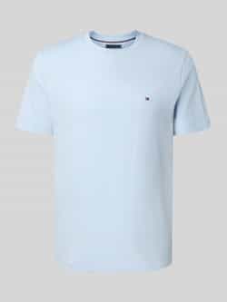 TOMMY HILFIGER Heren Polo's & T-shirts Ess Seasonal Reg Fit Solid Tee Lichtblauw