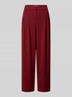 MSCH Copenhagen Wide leg broek met viscose model 'Henrika'