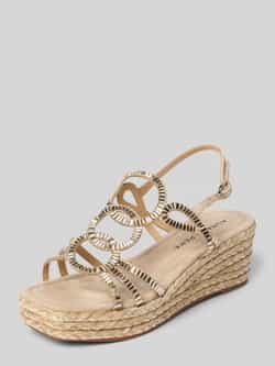 Alma en Pena Sandalen met plateauzool