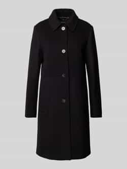 Marc Cain Prinsessenstijl Wol Kasjmier Jas Black Dames