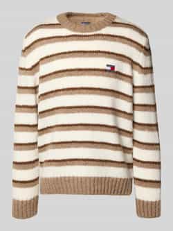 Tommy Jeans Regular fit gebreide pullover met alpaca