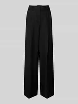 Weekend Max Mara Wide leg bandplooibroek met persplooien model 'VELIERO'