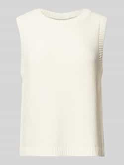 Ichi Tanktop in gebreide look model 'DOTTIES'