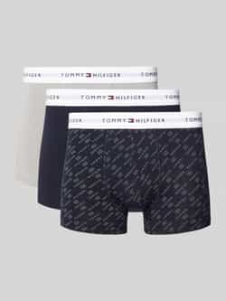 Tommy Hilfiger Boxershort met elastische band met logo in een set van 3 stuks