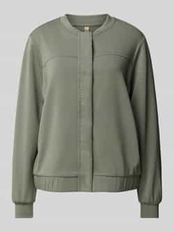 Soyaconcept Sweatjack met drukknoopsluiting model 'BANU'