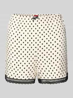 HUGO Korte pyjamabroek met elastische band model 'POLKA'