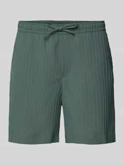Jack & jones Regular fit korte broek met structuurmotief model 'JAIDEN MASSIMO'