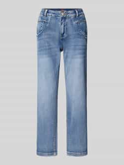 Buena Vista Straight fit jeans met viscose model 'Anna'