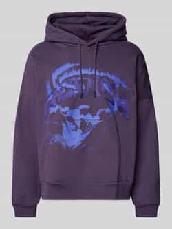 REVIEW Hoodie met labelstitching