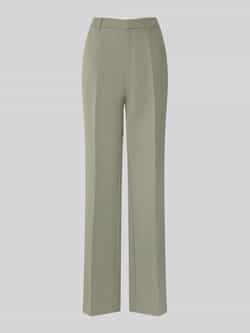 NEO NOIR Straight leg pantalon met persplooien model 'Alice'