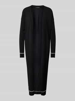 Comma Lange cardigan met ribboordjes