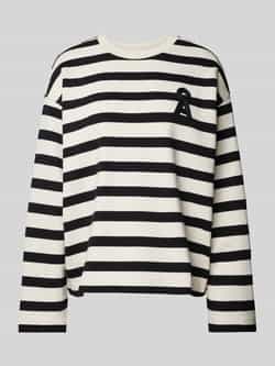 ARMEDANGELS Sweatshirt met geribde ronde hals model 'FRANKAA'