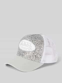 Von Dutch Trucker-pet met labelpatch model 'TRUCKER NEW YORK'