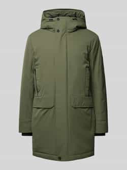 Tom Tailor Denim Gewatteerde jas met een capuchon