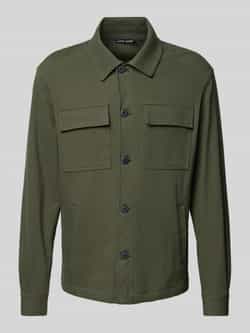 Antony Morato Regular fit overhemdjack met labeldetail