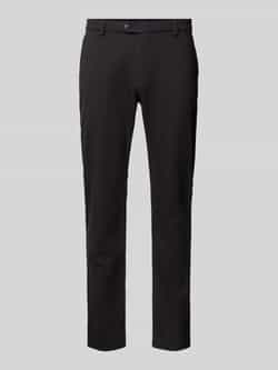 Bugatti Modern fit stoffen broek met Franse steekzakken