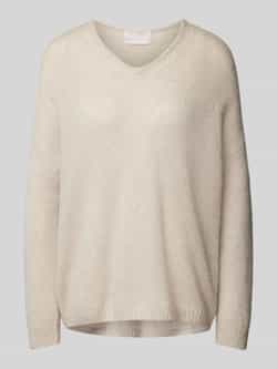 Hemisphere Gebreide pullover met V-hals