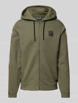EA7 Emporio Armani Sweatjack met labelpatch