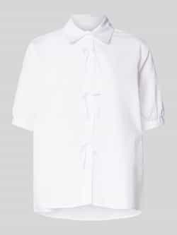 Milano italy Regular fit overhemdblosue met 1 2-mouwen