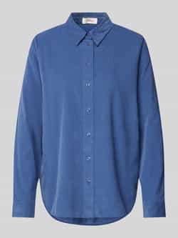 S.Oliver RED LABEL Regular fit corduroy blouse van puur katoen