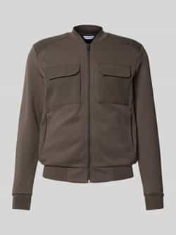 Antony Morato Slim fit sweatjack met viscose model 'Neuter'