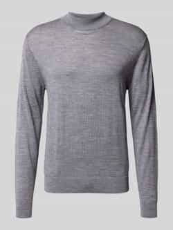 Manuel Ritz Gebreide pullover met ribboorden