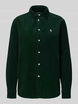 Polo Ralph Lauren Regular fit overhemdblouse in ribcordlook model 'Sport'