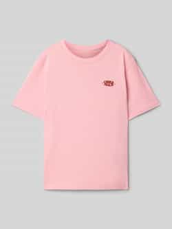 jack & jones T-shirt met labelstitching model 'TAVIRA'