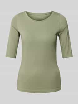 Marc Cain Casual Turn-up Sleeve T-Shirt Green Dames