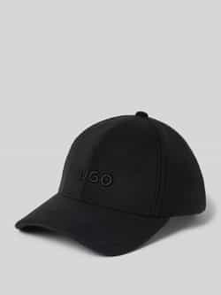 HUGO Baseballpet met labelstitching model 'Jake'