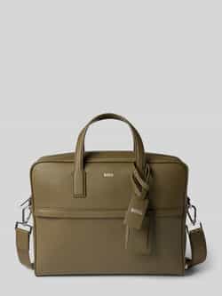 Boss Laptoptas van echt leer model 'ZAIR'