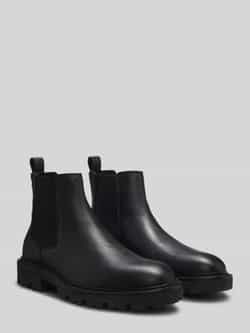 Boss Chelsea boots van echt runderleer