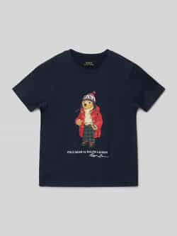 Ralph Lauren Polo T-shirts en Polos Blauw Blue Heren