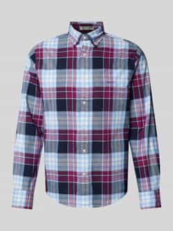 Gant Geruite Oxford Overhemd Regular Fit Multicolor Heren