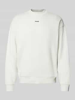HUGO Oversized sweatshirt met labelprint model 'Dapocrew'