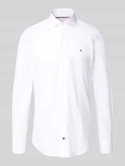 Tommy Hilfiger Tailored Slim fit zakelijk overhemd van katoenmix