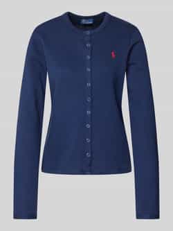 Polo Ralph Lauren Gebreide jacks met logostitching model 'TERRY'