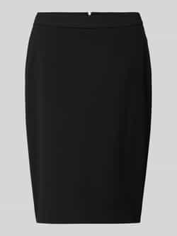 Comma Rok met Zijdelingse Split Black Dames