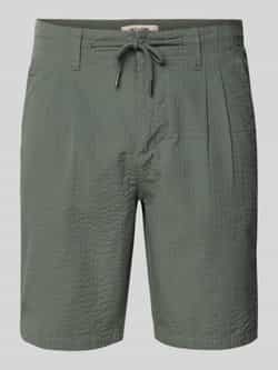 Only & Sons Regular fit korte broek met structuurmotief model 'LEO LIFE'