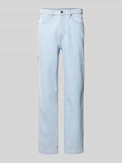 Karl Kani Retro Baggy Workwear Denim Jeans Blue Heren