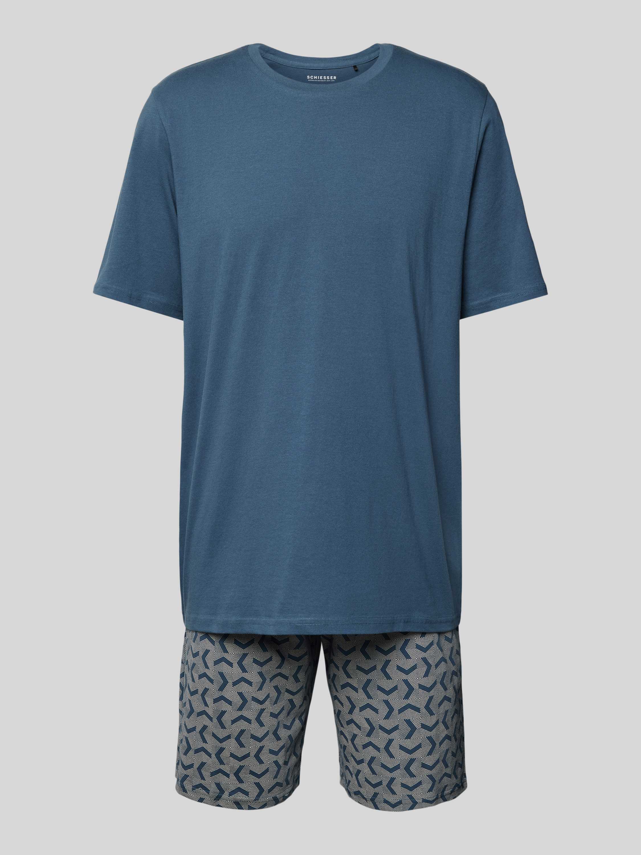 Schiesser Pyjama met motiefprint