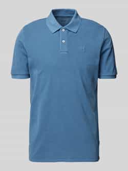 ECOALF Regular fit poloshirt met logostitching model 'TEDANALF'