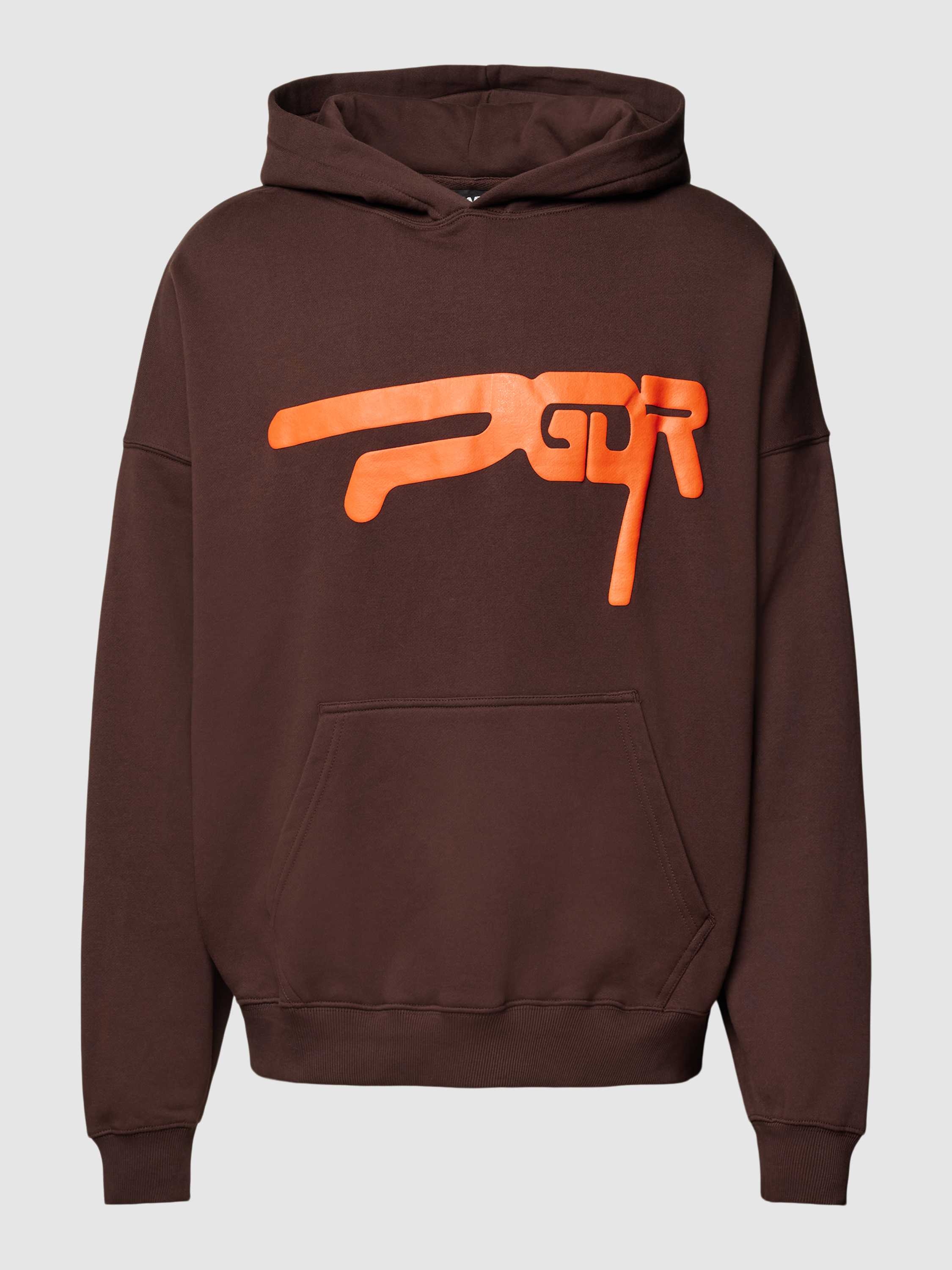 Pegador Oversized hoodie met labelprint model 'ZERO'