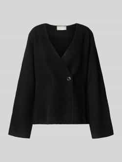 NEO NOIR Gebreid jack met knoopsluiting model 'Marie'