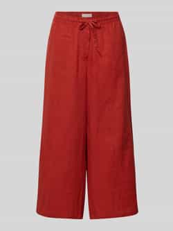 Christian Berg Woman Wide leg stoffen broek met tunnelkoord