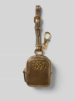 Lauren Ralph Lauren Sleutelhanger van schapenleer met karabijnsluiting